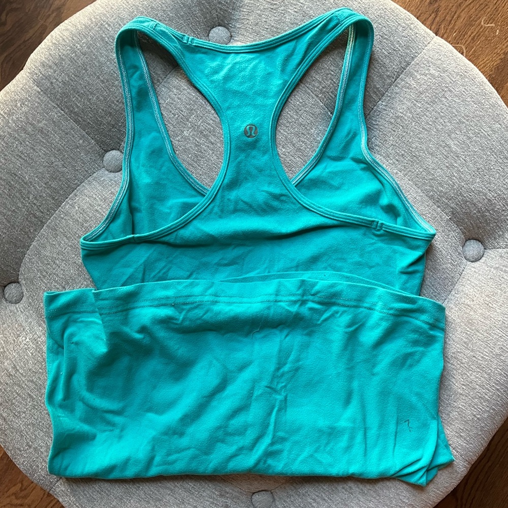 Lululemon Teal Racerback Tank